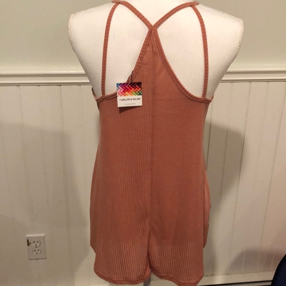 Promesa Rust Ribbed Tank - Picture 3 of 8